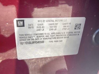 2015 Chevrolet Malibu LT
