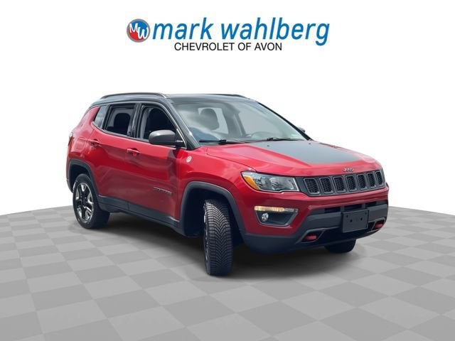 Used 2017 Jeep All-New Compass Trailhawk with VIN 3C4NJDDB1HT665834 for sale in Avon, OH