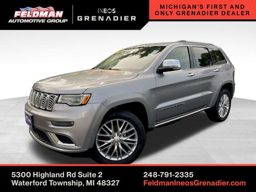 2018 Jeep Grand Cherokee Summit