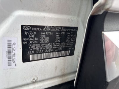 2020 Hyundai Santa Fe SEL