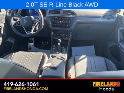 2022 Volkswagen Tiguan 2.0T SE R-Line Black