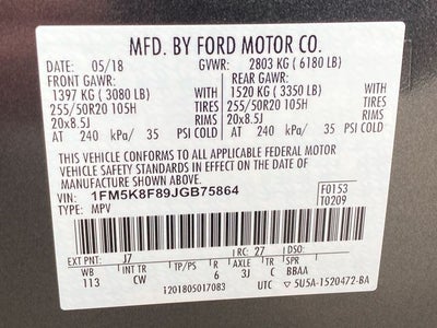 2018 Ford Explorer Limited