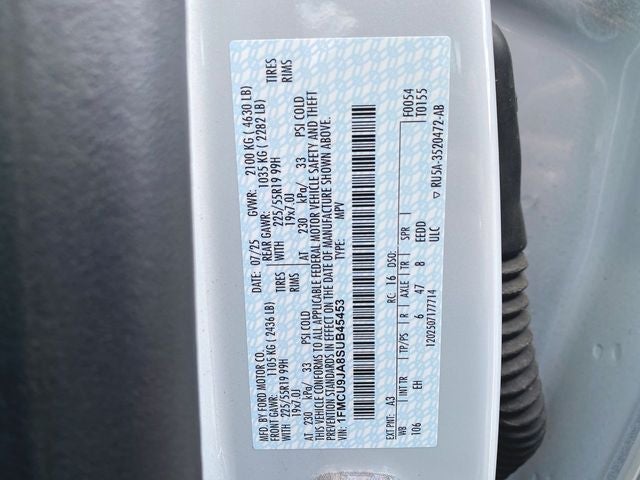 2025 Ford Escape Platinum