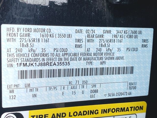 2024 Ford Expedition Max XLT