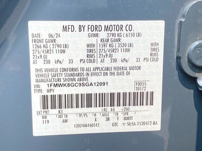 2025 Ford Explorer ST