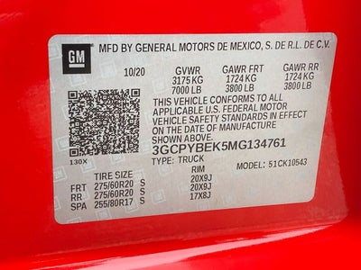 2021 Chevrolet Silverado 1500 Custom