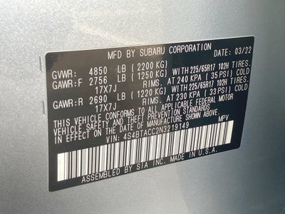 2022 Subaru Outback Premium