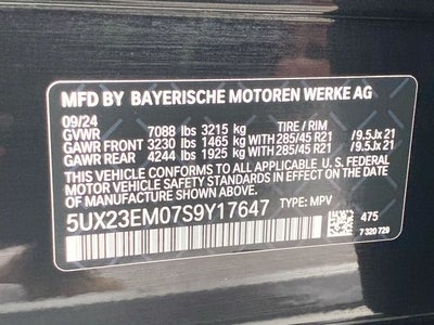 2025 BMW X7 xDrive40i