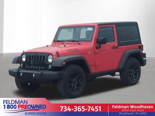 2016 Jeep Wrangler Willys Wheeler