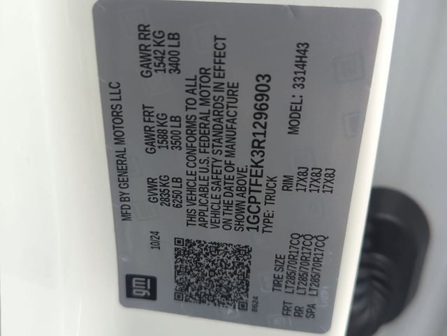 2024 Chevrolet Colorado 4WD ZR2