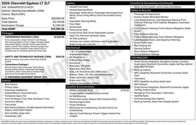 2026 Chevrolet Equinox LT
