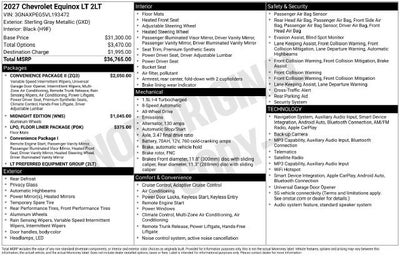 2027 Chevrolet Equinox LT