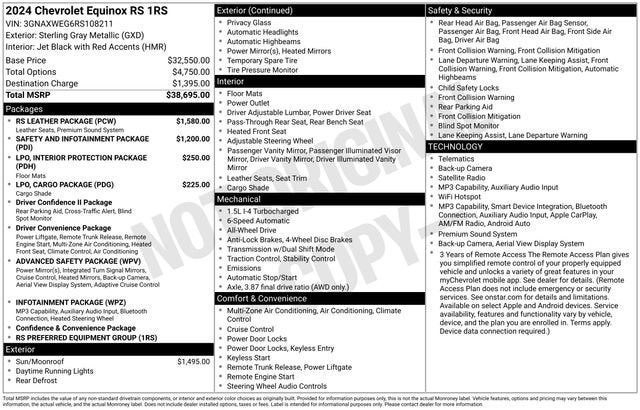 2024 Chevrolet Equinox RS