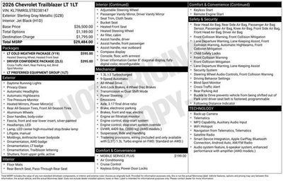 2026 Chevrolet Trailblazer LT