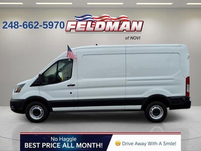 2021 Ford Transit Cargo Van T-250 130" Med Rf 9070 GVWR RWD