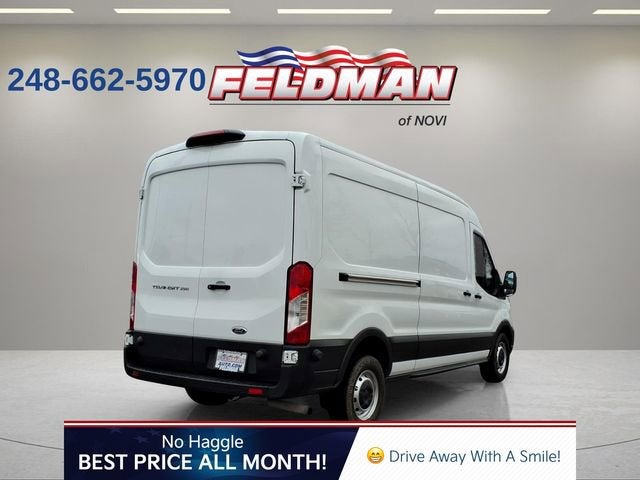 2021 Ford Transit Cargo Van T-250 130" Med Rf 9070 GVWR RWD