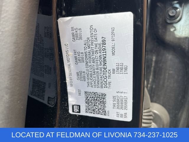 2022 Chevrolet Colorado Z71