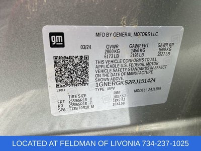 2024 Chevrolet Traverse LT