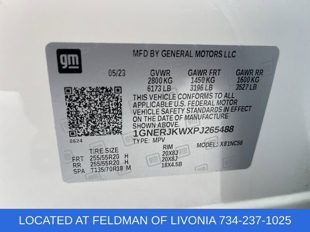 2023 Chevrolet Traverse RS