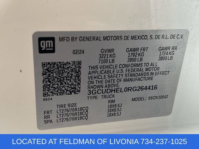 2024 Chevrolet Silverado 1500 ZR2