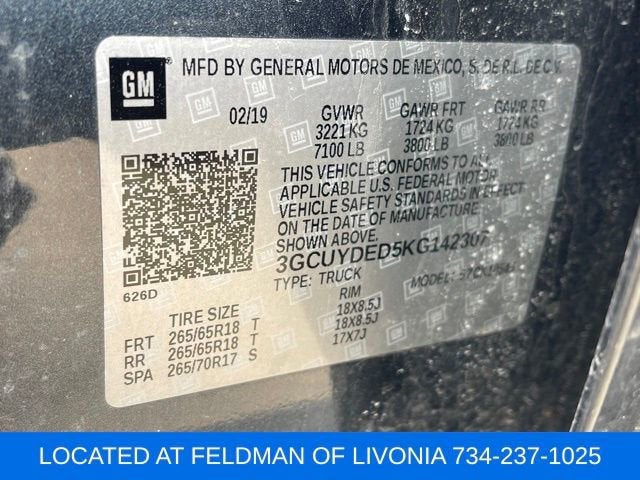 2019 Chevrolet Silverado 1500 LT