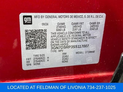 2025 Chevrolet Equinox EV RS