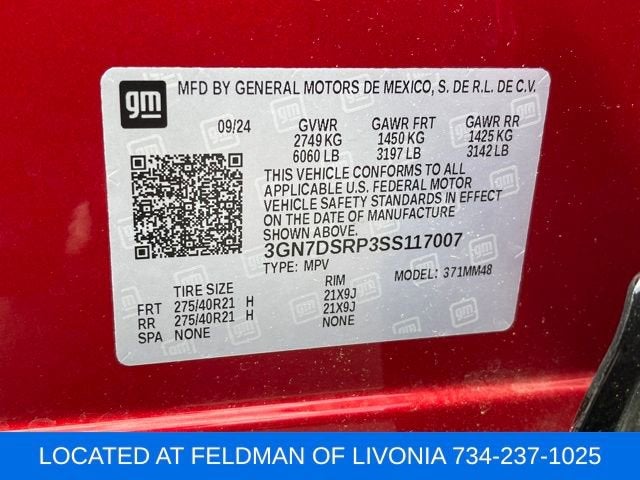 2025 Chevrolet Equinox EV RS