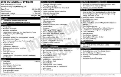 2025 Chevrolet Blazer EV RS