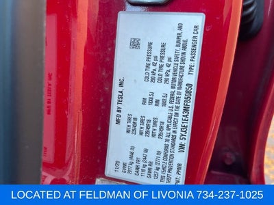 2021 Tesla Model 3 Standard Range Plus Rear-Wheel Drive