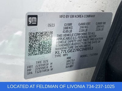 2024 Chevrolet Trax 1RS