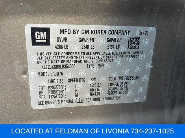 2020 Chevrolet Trax LS