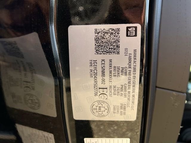 2024 Chevrolet Corvette Stingray 3LT
