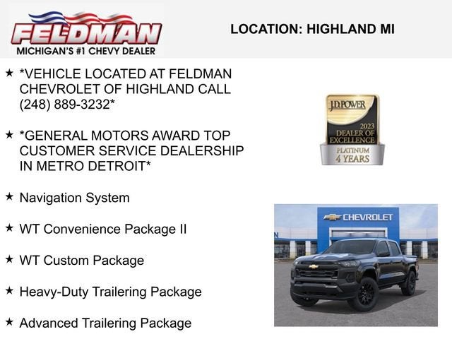 2026 Chevrolet Colorado WT