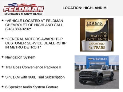 2026 Chevrolet Colorado Trail Boss