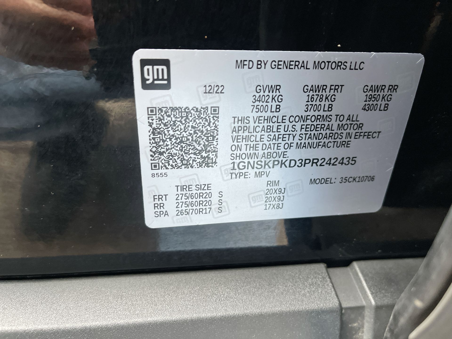 2023 Chevrolet Tahoe Z71