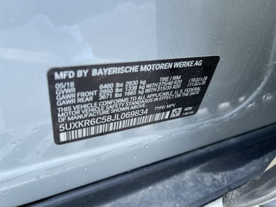 2018 BMW X5 xDrive50i