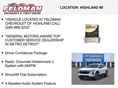 2026 Chevrolet Trax 1RS