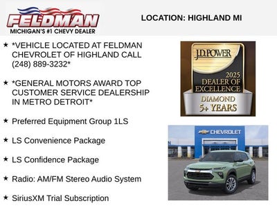 2026 Chevrolet Trailblazer LS