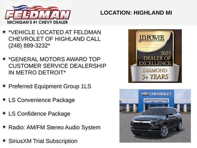 2026 Chevrolet Trailblazer LS