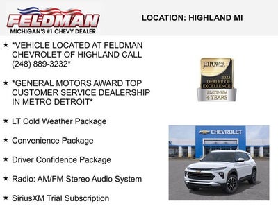 2026 Chevrolet Trailblazer LT