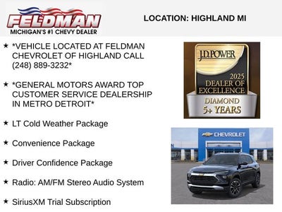 2026 Chevrolet Trailblazer LT