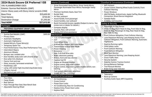 2024 Buick Encore GX Preferred