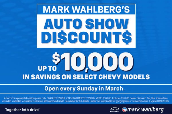 Auto Show Discounts